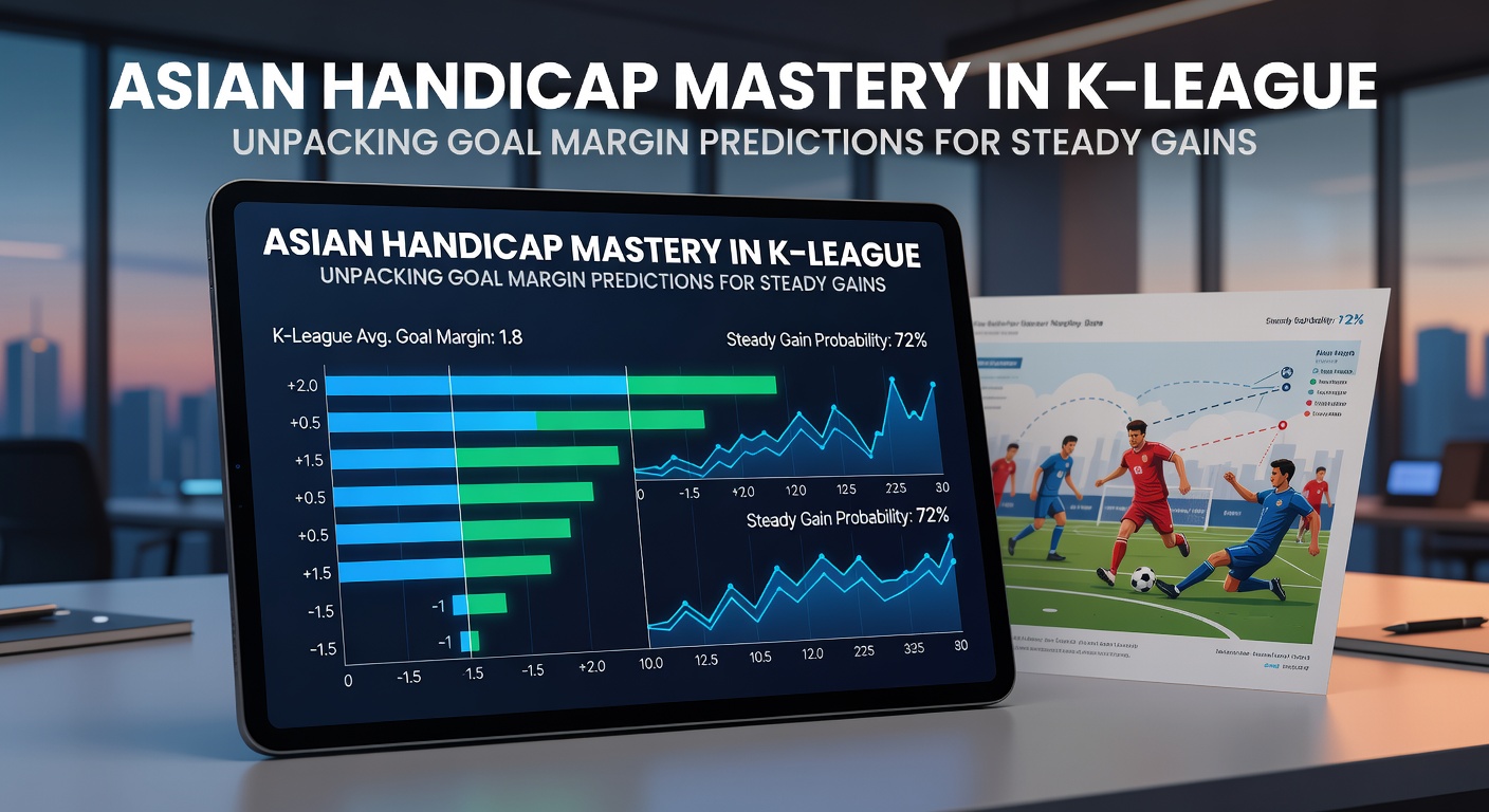 K-League match action showing intense play near the goal, highlighting close goal margins typical in Asian Handicap bets