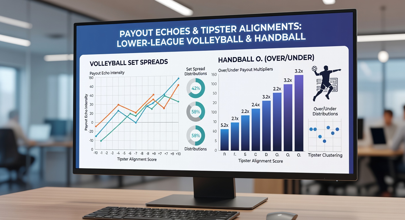 Data visualization of payout patterns in handball overtime markets linked to tipster consensus