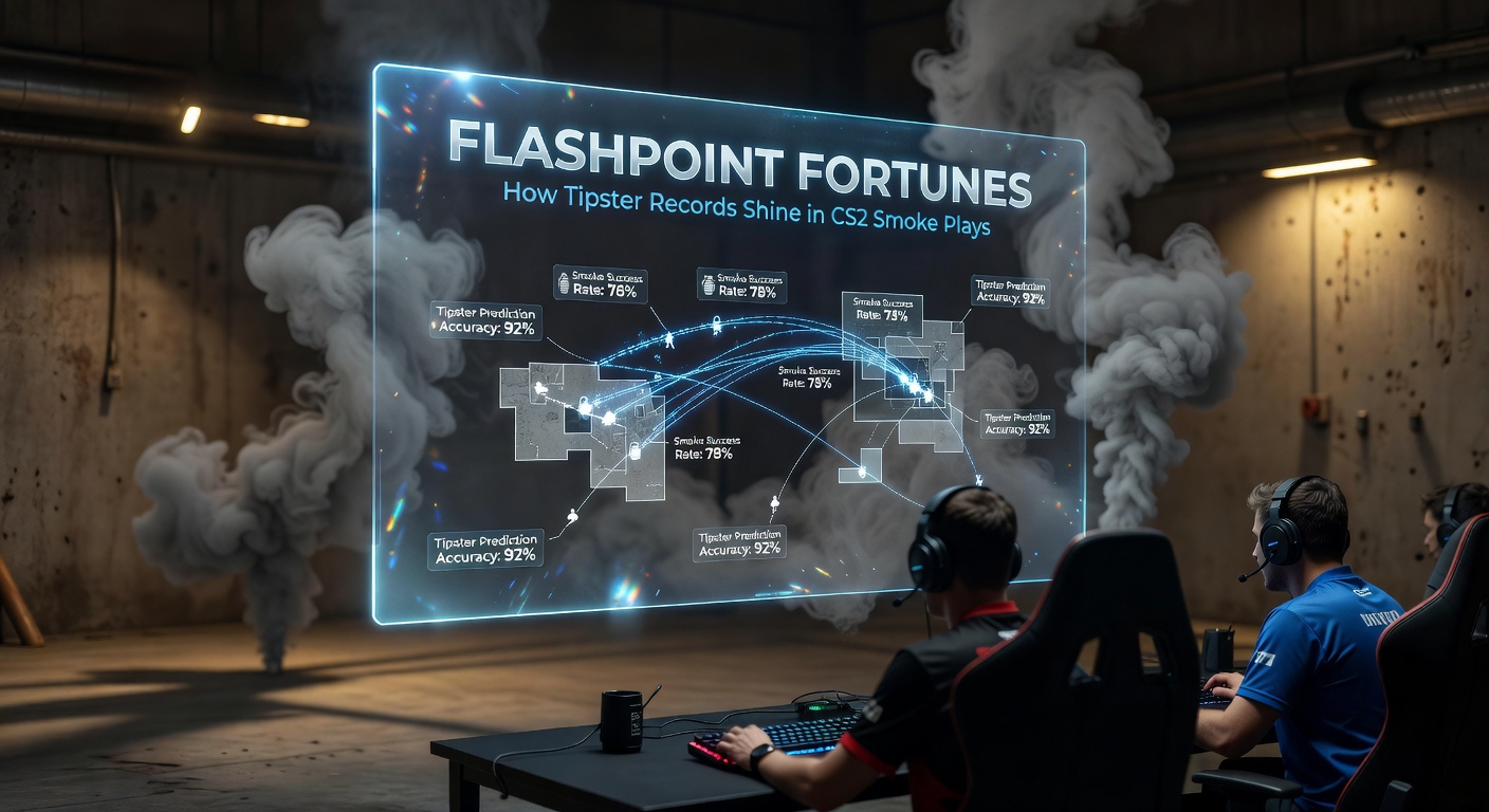 CS2 professionals coordinating a precise smoke stack on Inferno during a Flashpoint showdown, blocking enemy vision for a site retake
