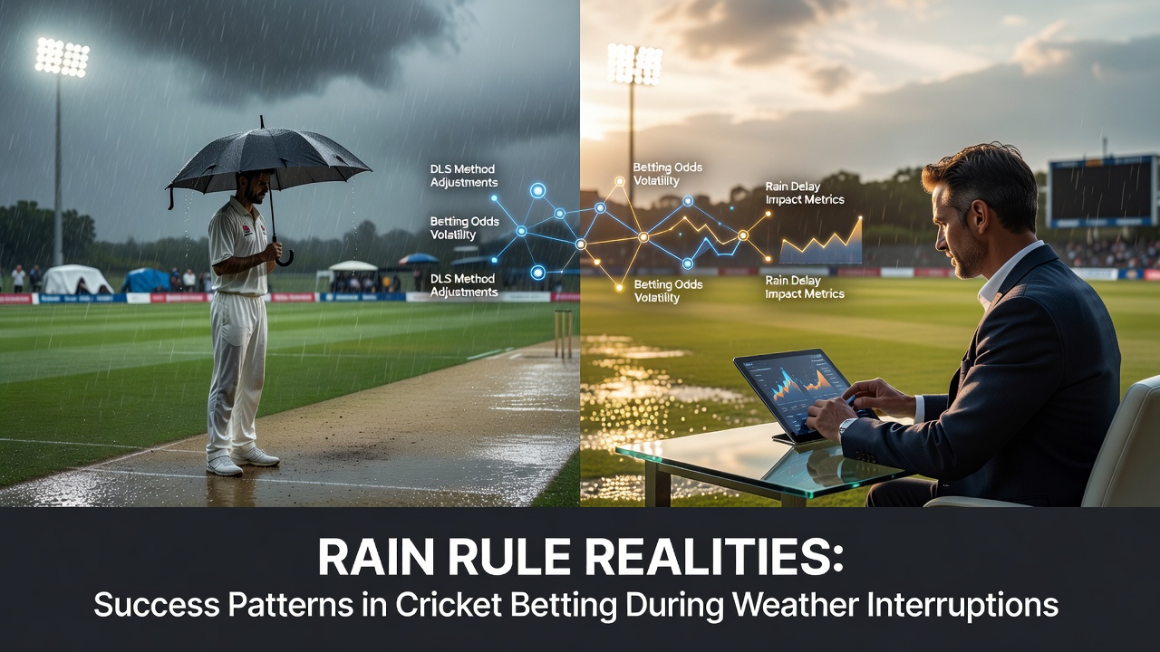 Rain Rule Realities: Success Patterns in Cricket Betting During Weather Interruptions